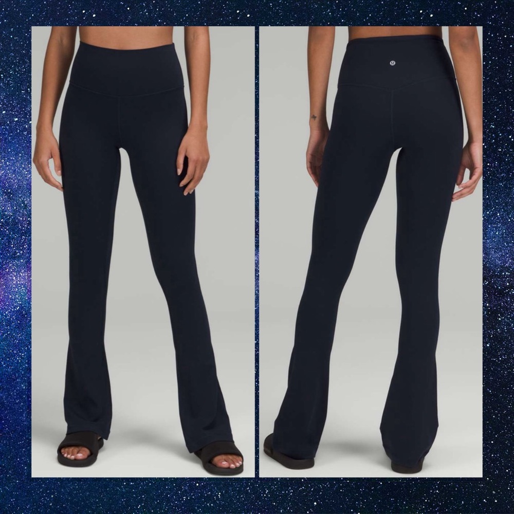 Lululemon Align High-Rise Mini-Flared Pant 32" True Navy size 0 NWOT - Picture 2 of 7